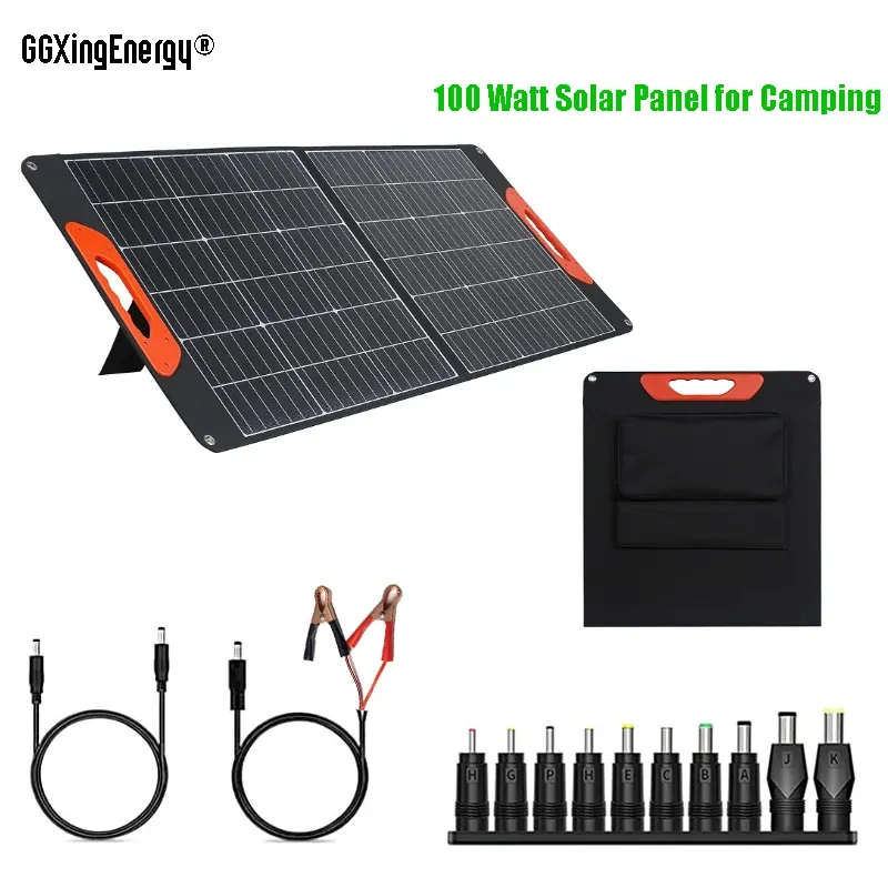 100 Watt Solar Panel Para sa Camping