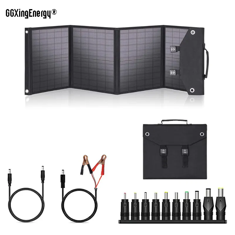 Portable Folding Solar Panels Para sa Camping